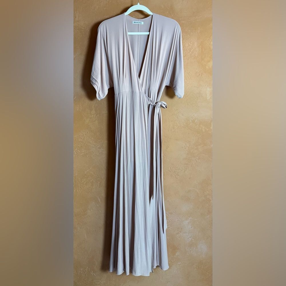 Reformation Winslow Wrap Maxi Dress Boho Flowy Wedding Guest